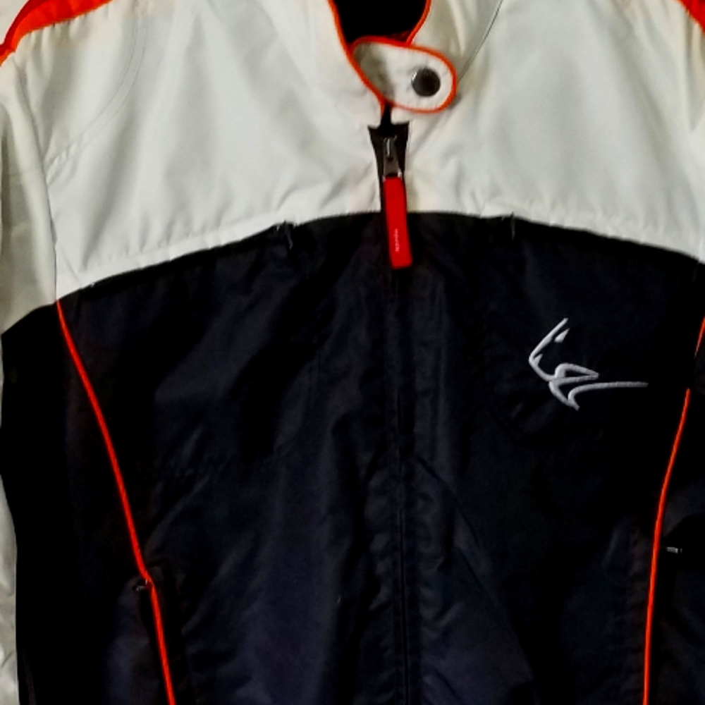 Aprilia motorcycle racing jacket Large